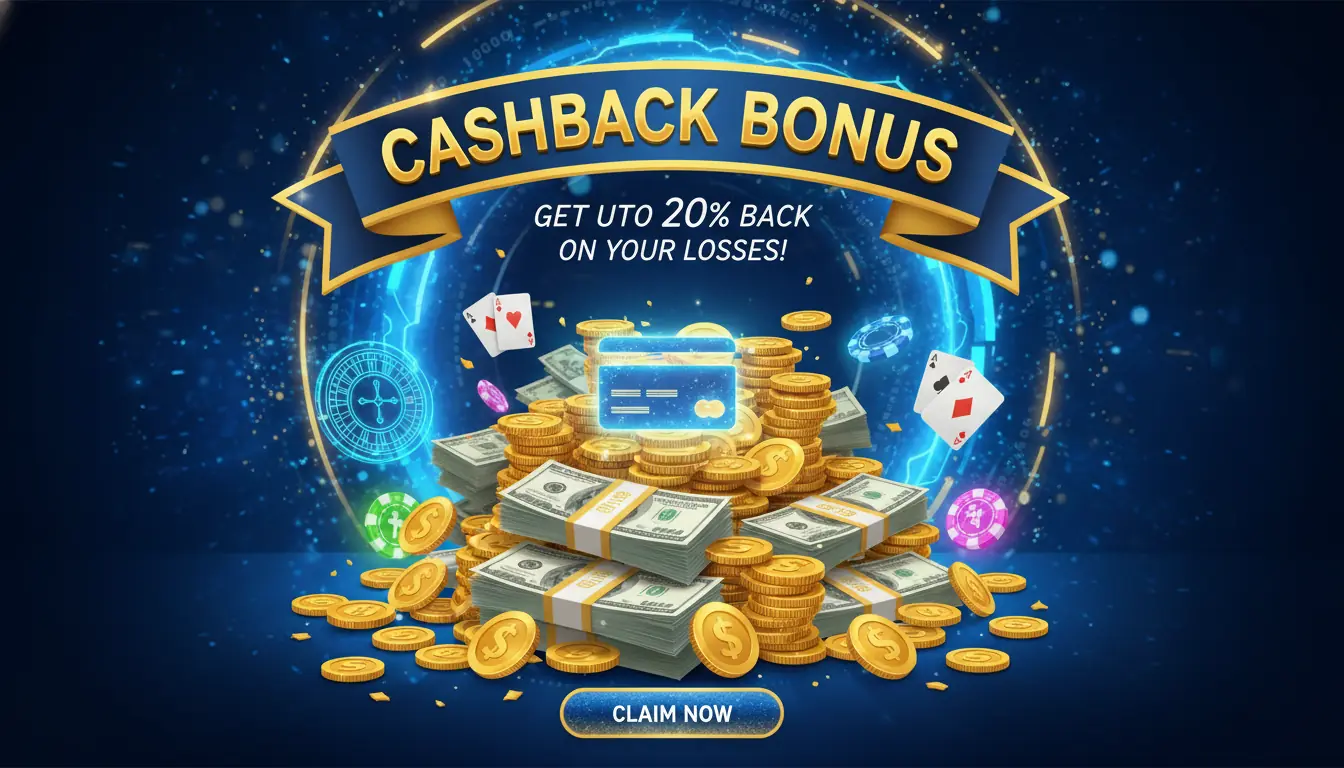 National casino Cashback Bonus